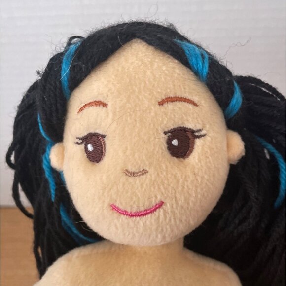 Aurora Sea Sparkle Morgana Mermaid Doll Plush Colorful Sequined Tail 17 Inch - Picture 3 of 7